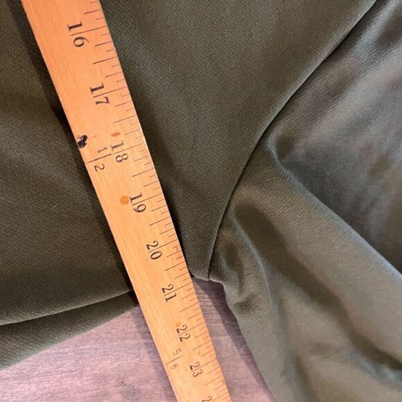 Nike Green‎ Athletic Quarterzip Pullover Men Medium - Picture 5 of 6